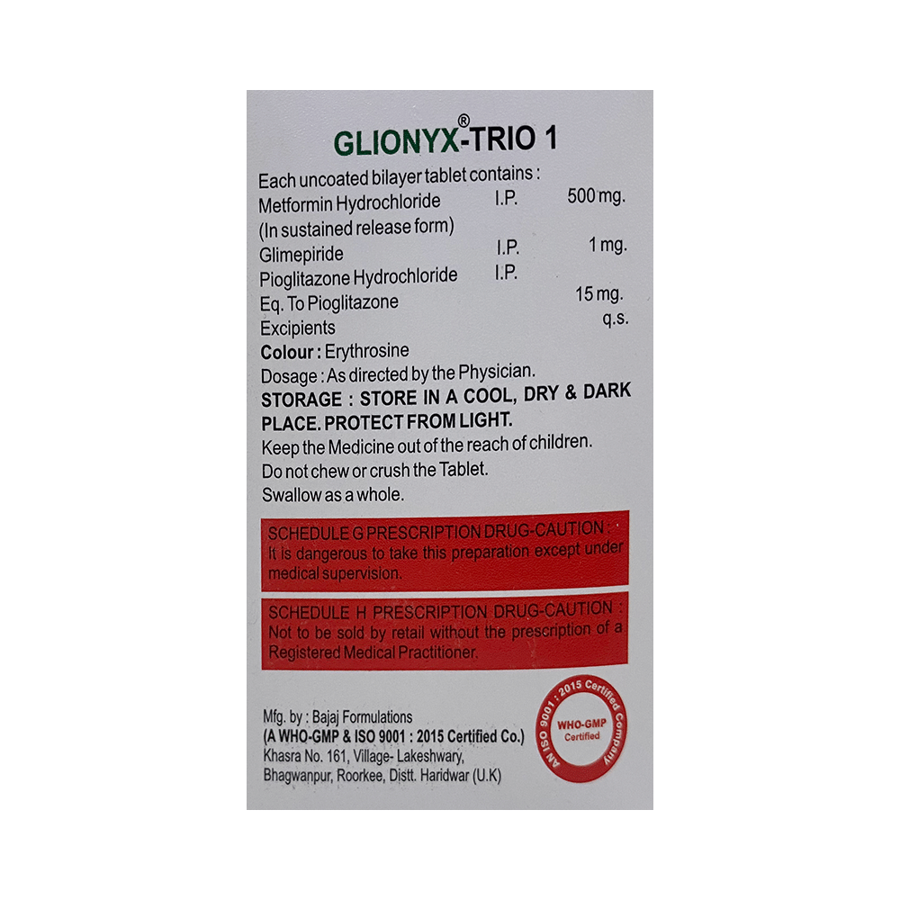 Glionyx-Trio 1 Tablet SR - Image 5