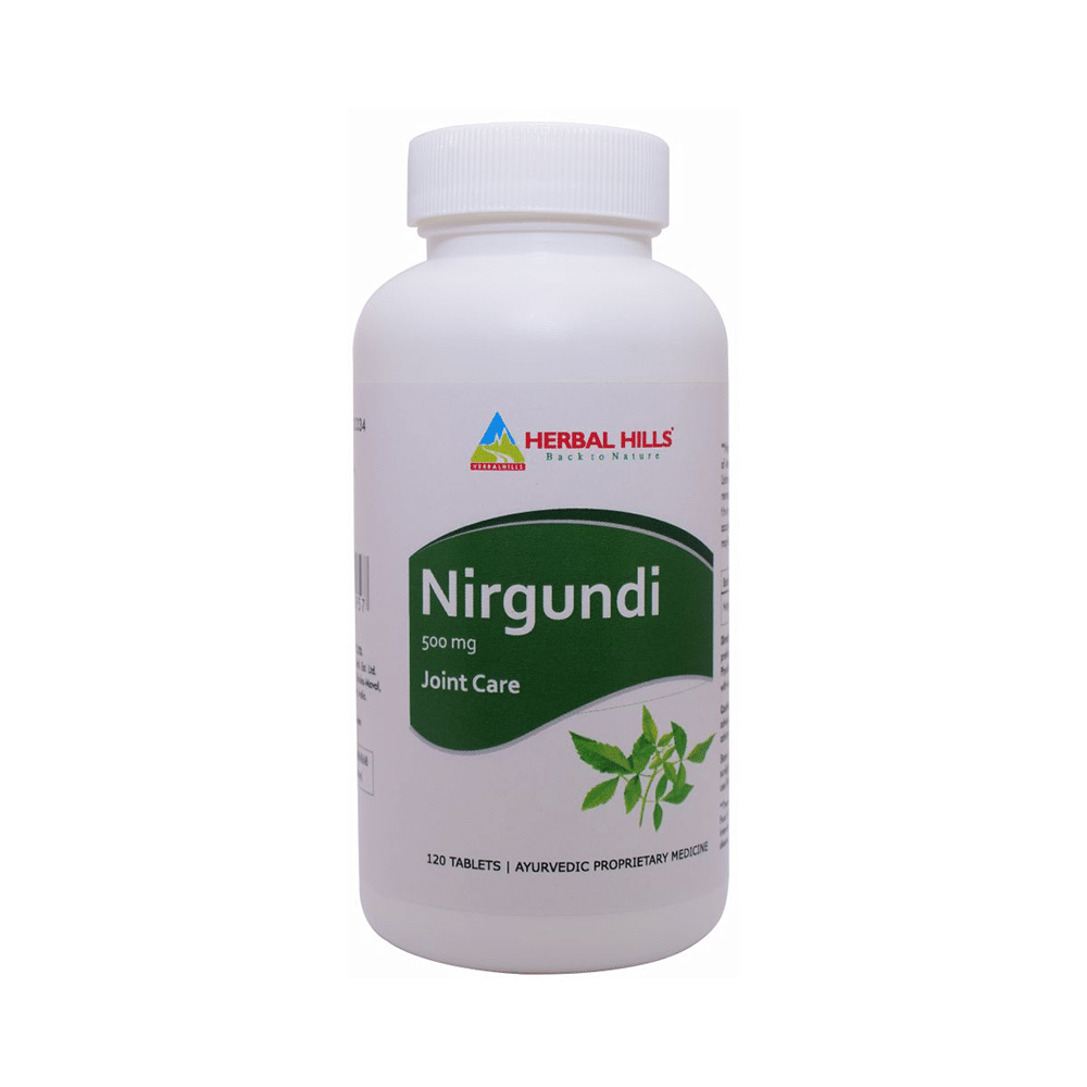 Herbal Hills Nirgundi Joint Care Tablet - Image 1