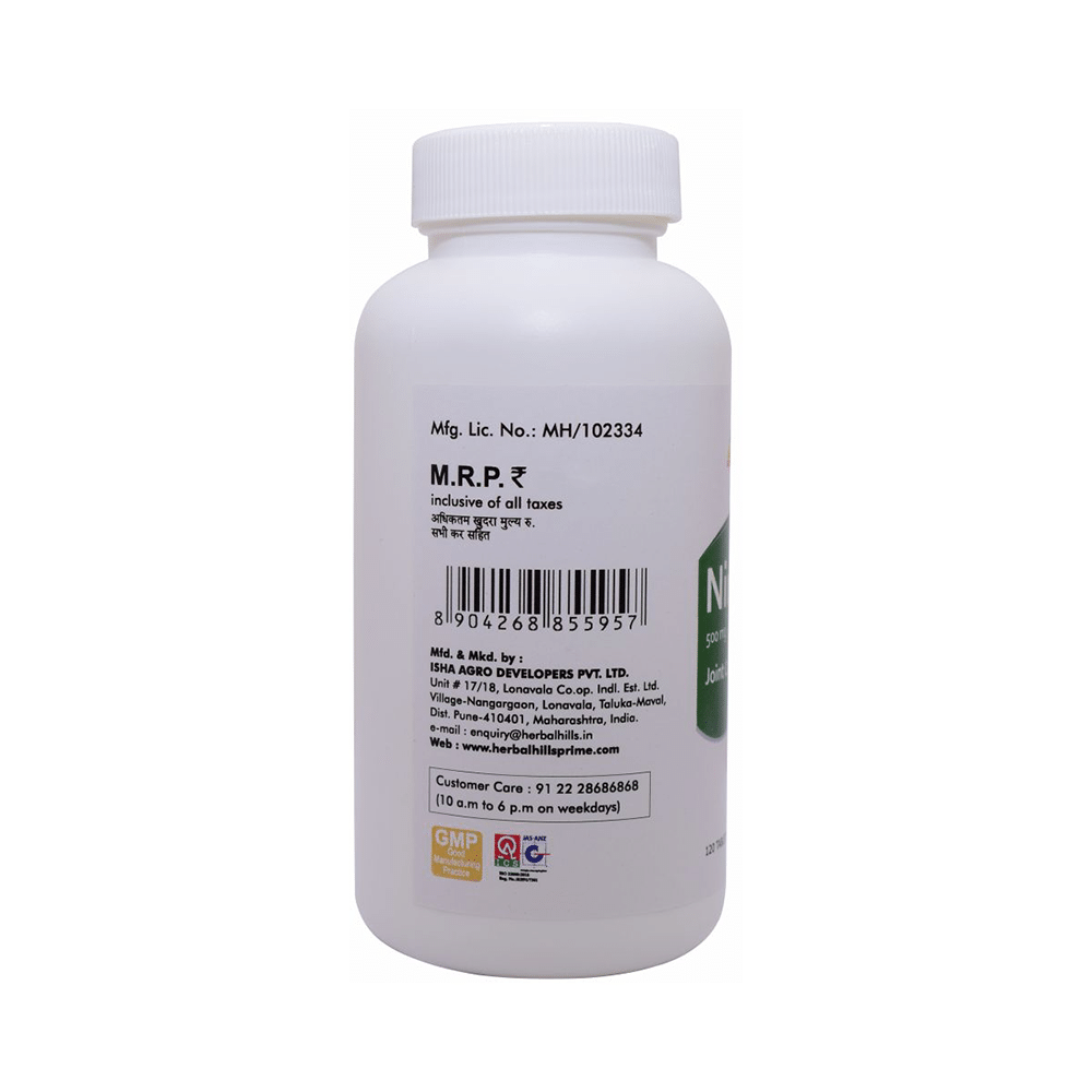 Herbal Hills Nirgundi Joint Care Tablet - Image 3