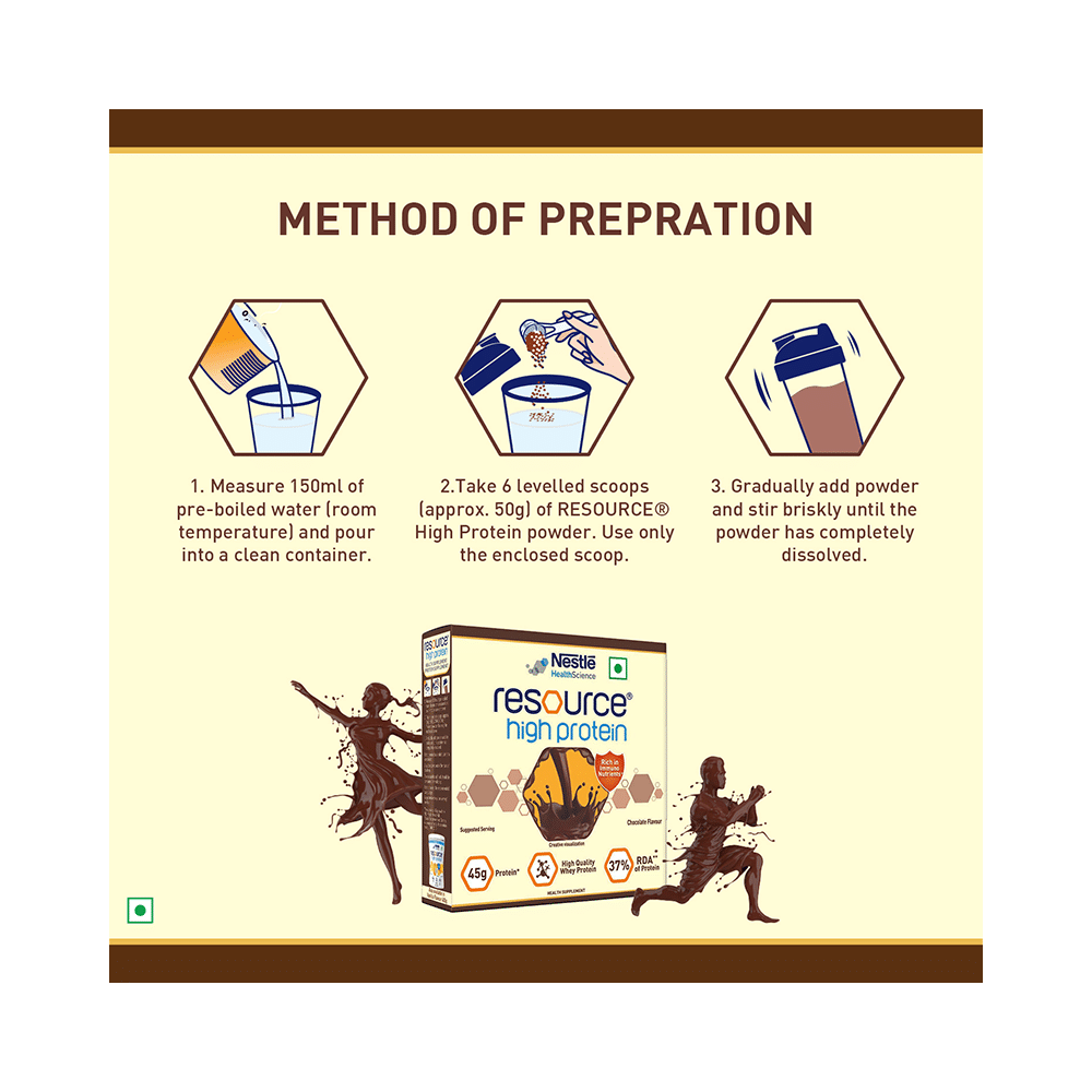 Nestle Resource High Quality Whey Protein | Flavour Chocolate - Image 5