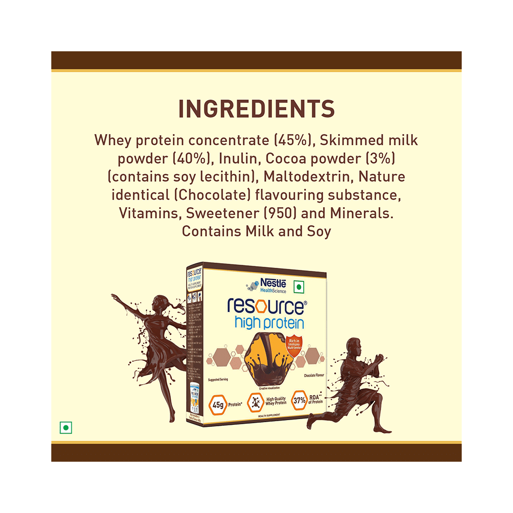 Nestle Resource High Quality Whey Protein | Flavour Chocolate - Image 3