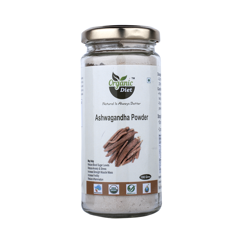 Organic Diet Ashwagandha Powder