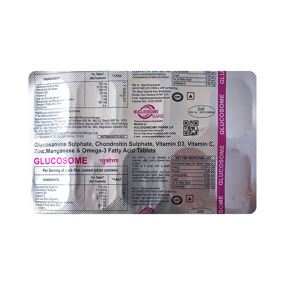 Glucosome Tablet - Image 3