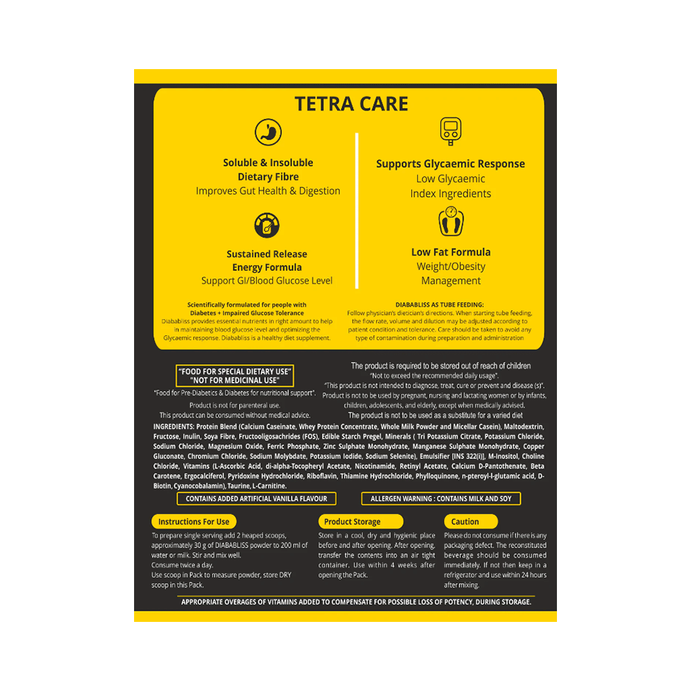 Acuraglobe Morcare-P Nutritional Supplement for Pre-Diabetic & Diabetes Vanilla - Image 3