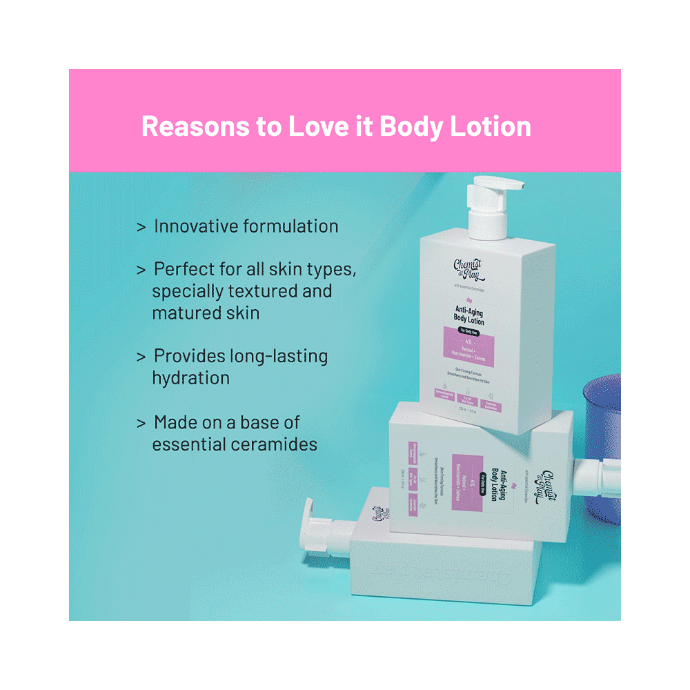 Chemist At Play Anti-Aging Body Lotion - Image 5
