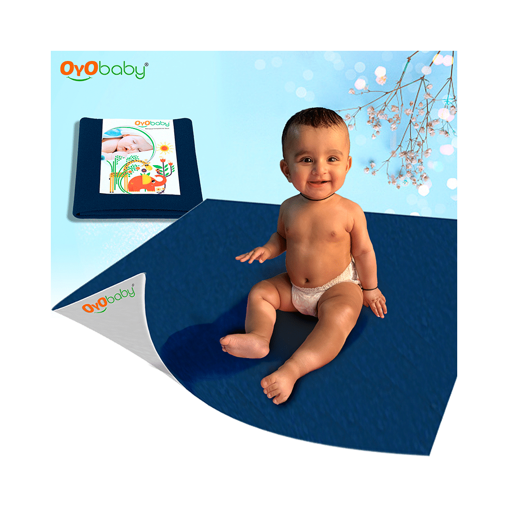 Oyo Baby Bed Protector Dry Sheet Single Bed Rani Pink - Image 2