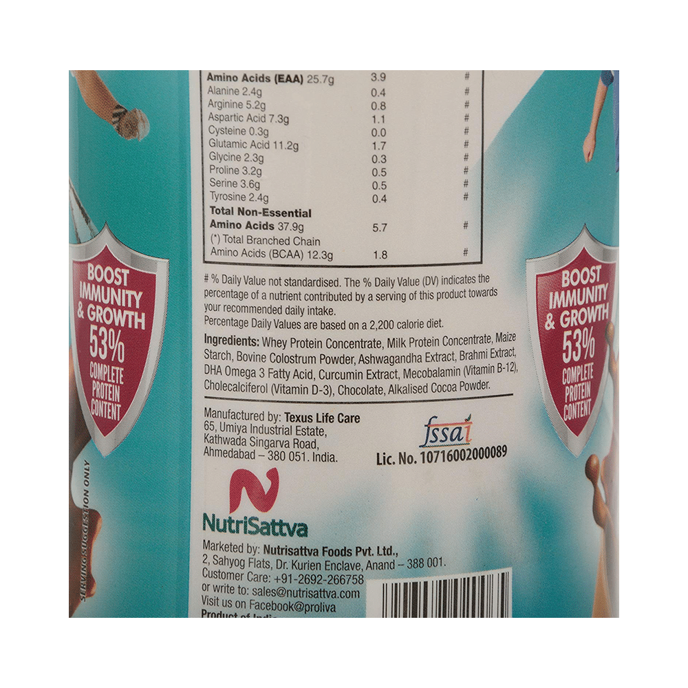Nutrisattva Proliva Active Kids Powder Rich Chocolate - Image 5