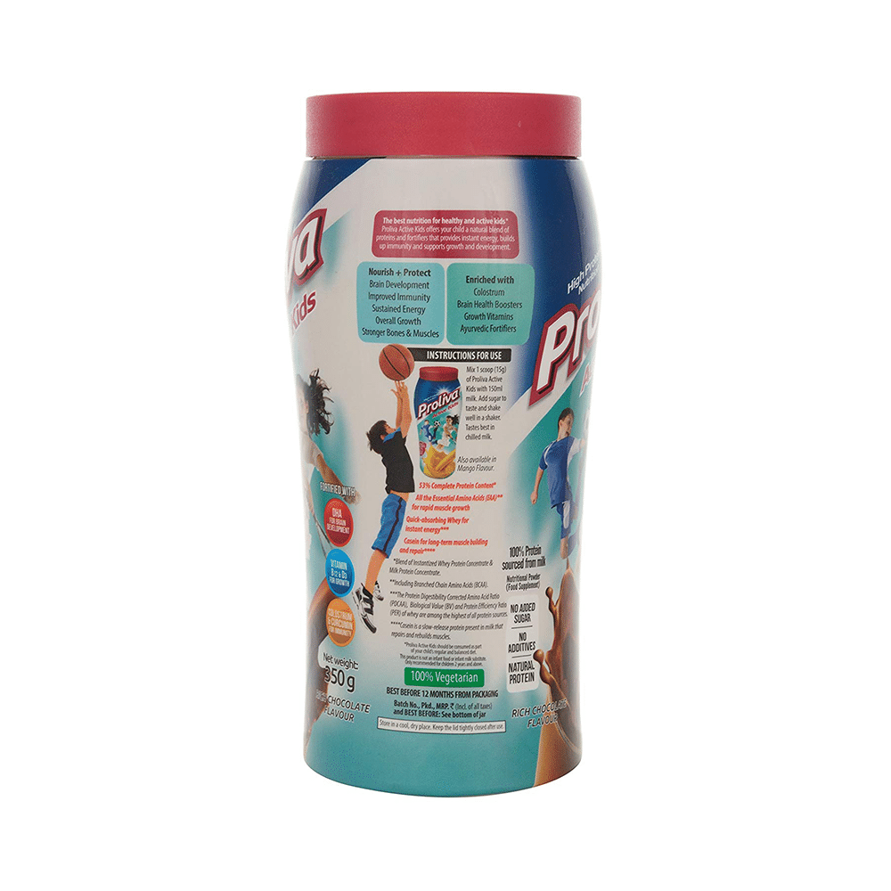 Nutrisattva Proliva Active Kids Powder Rich Chocolate - Image 2