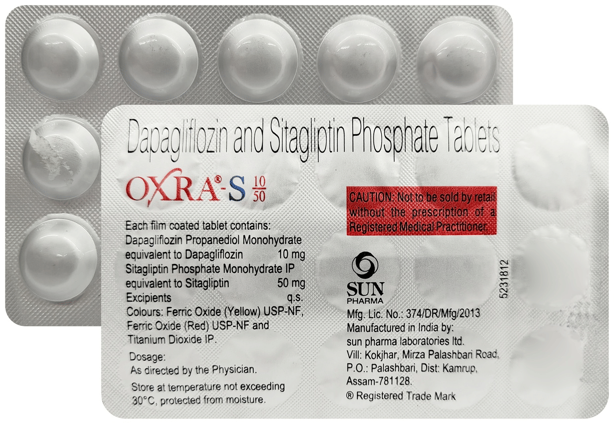 Oxra S 10mg/50mg Tablet