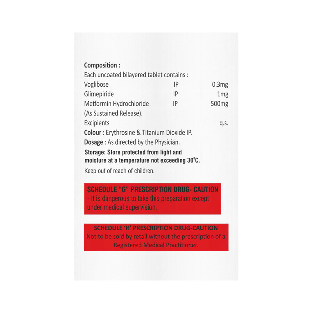 Voglivil GM 1/0.3 Tablet SR - Image 2