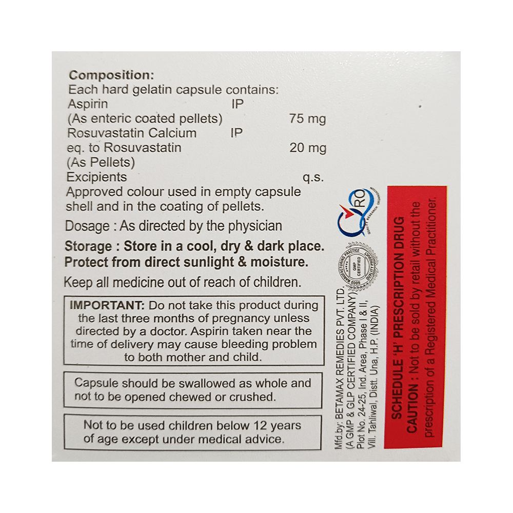 Rosulong A 20/75 Capsule - Image 2