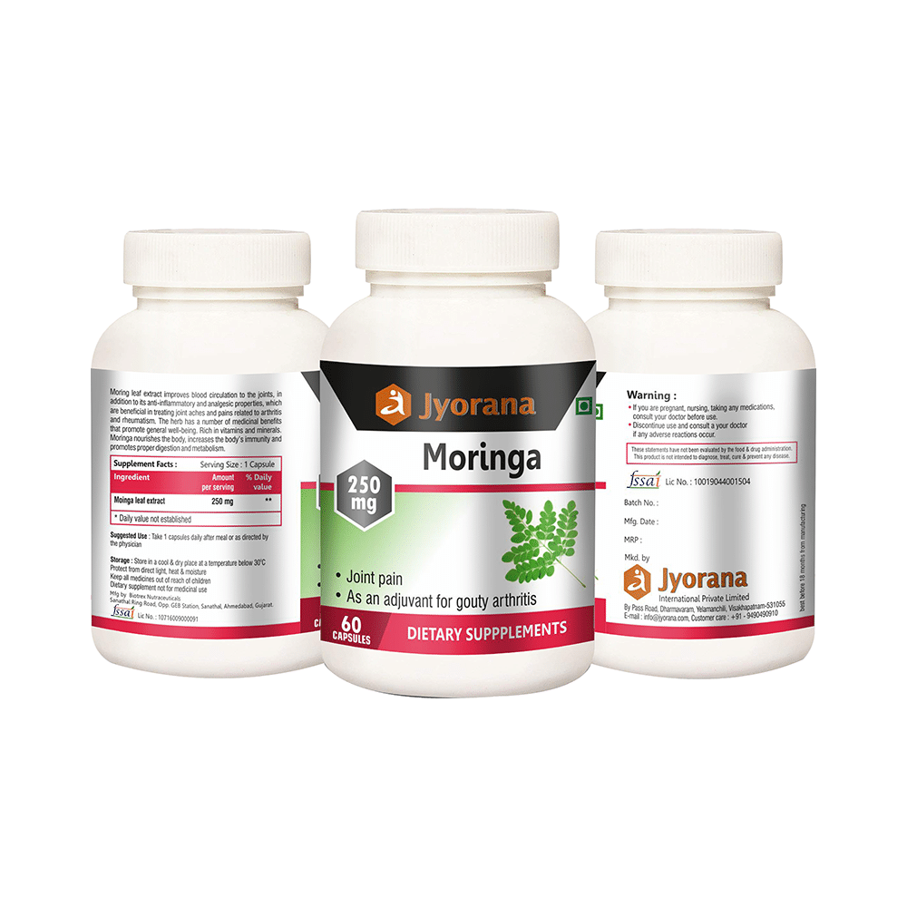 Jyorana Moringa 250mg Capsule - Image 4