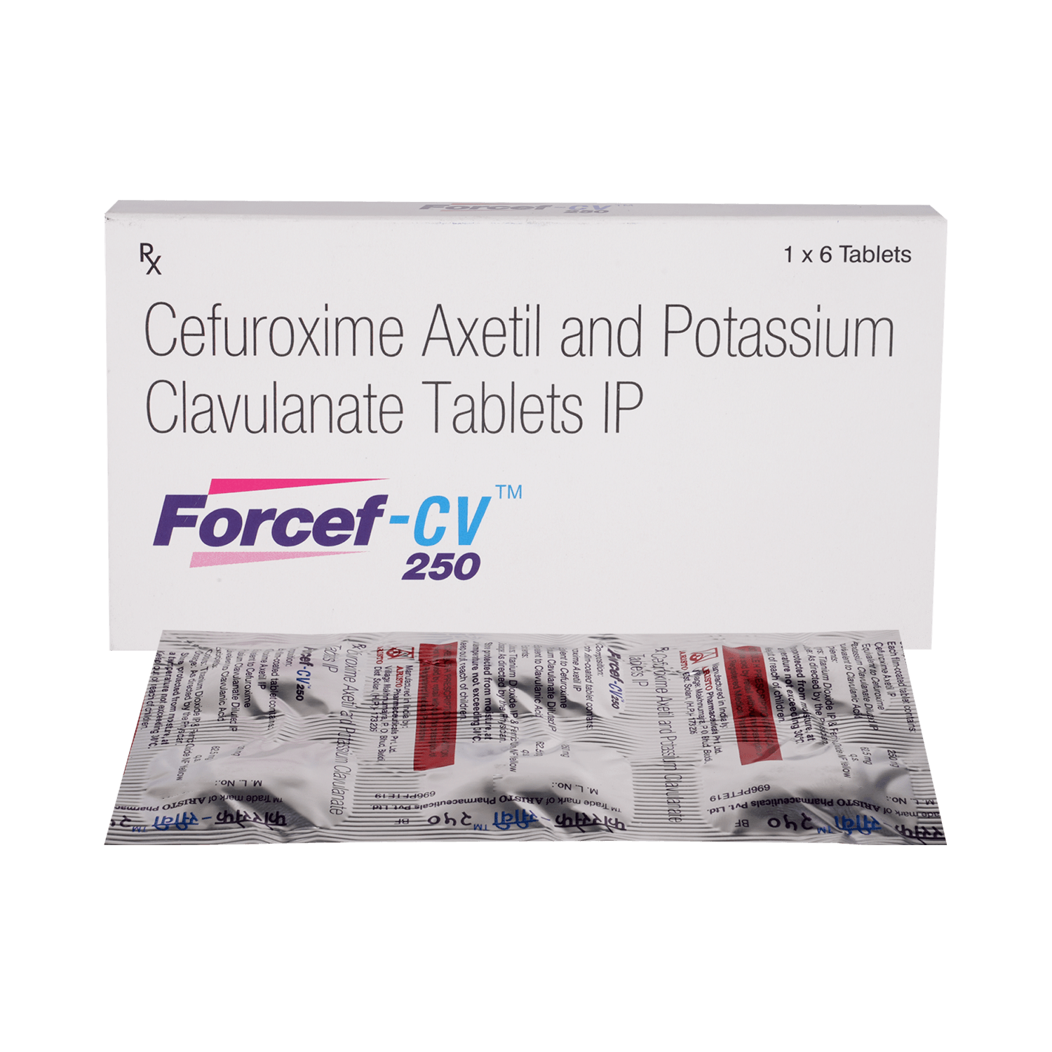 Forcef-CV 250 Tablet - Image 1