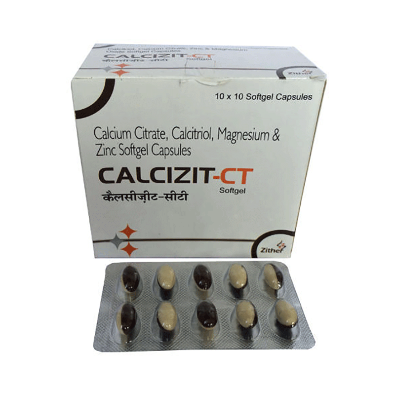 Calcizit-CT Soft Gelatin Capsule - Image 1