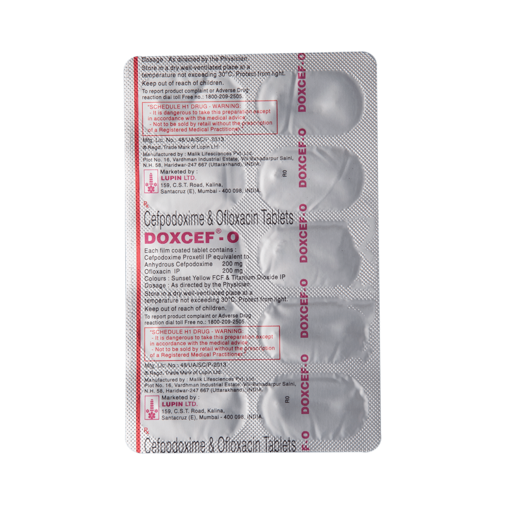 Doxcef-O Tablet - Image 5
