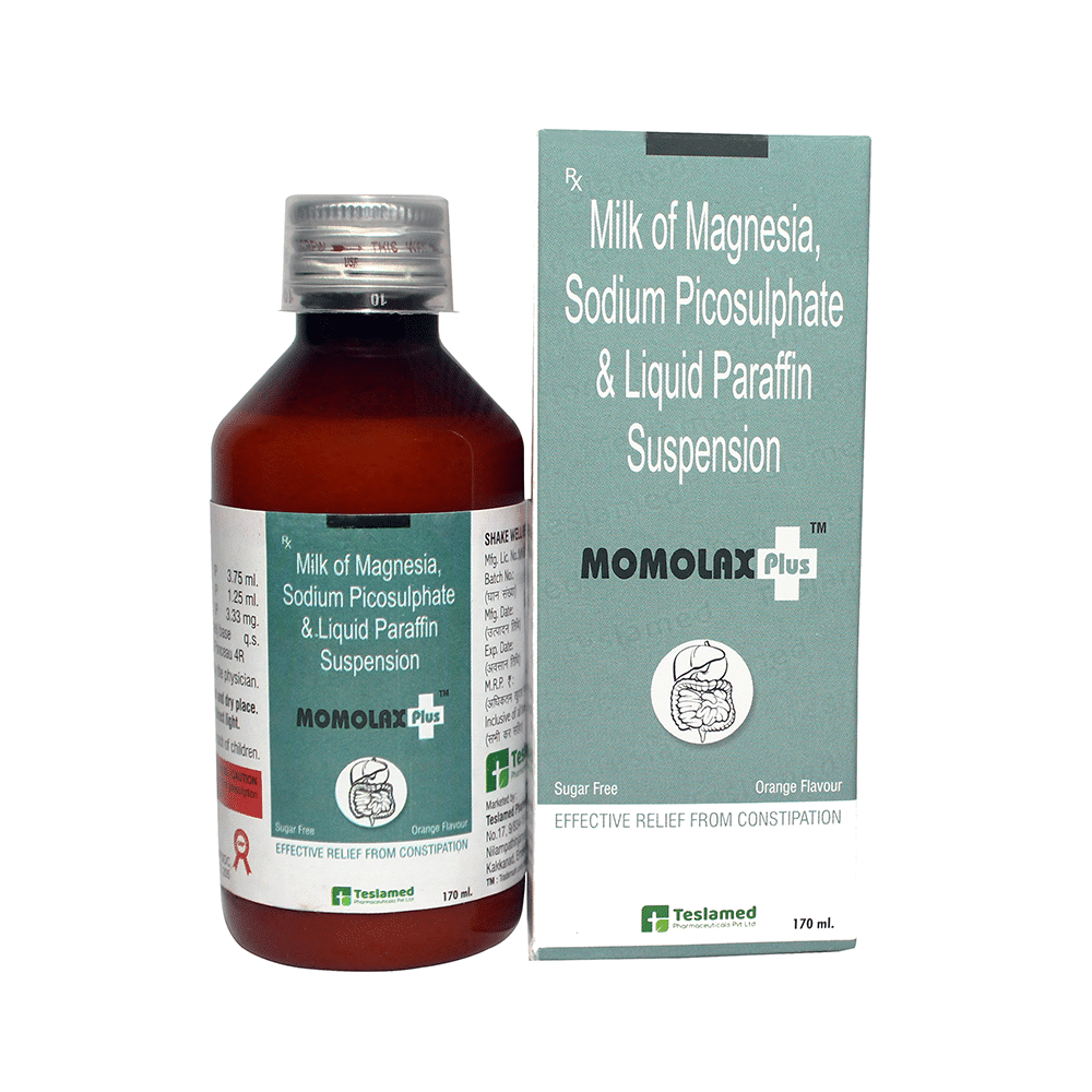 Momolax Plus Oral Suspension Orange Sugar Free - Image 1