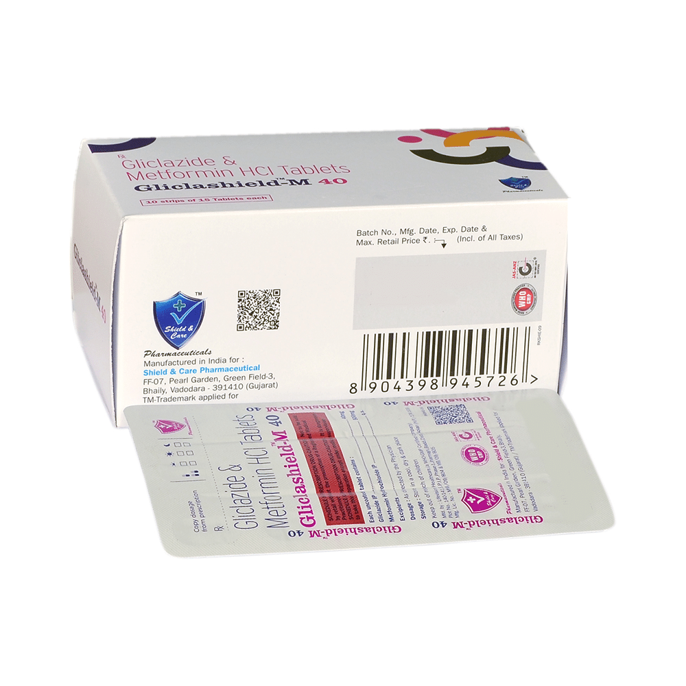 Gliclashield-M 40 Tablet - Image 3