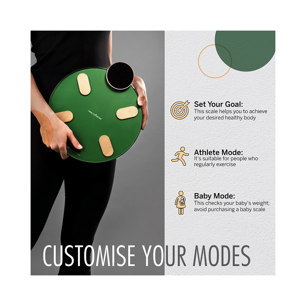 HealthSense S1 Luxury Smart Bluetooth Body Weighing Scale - Image 4