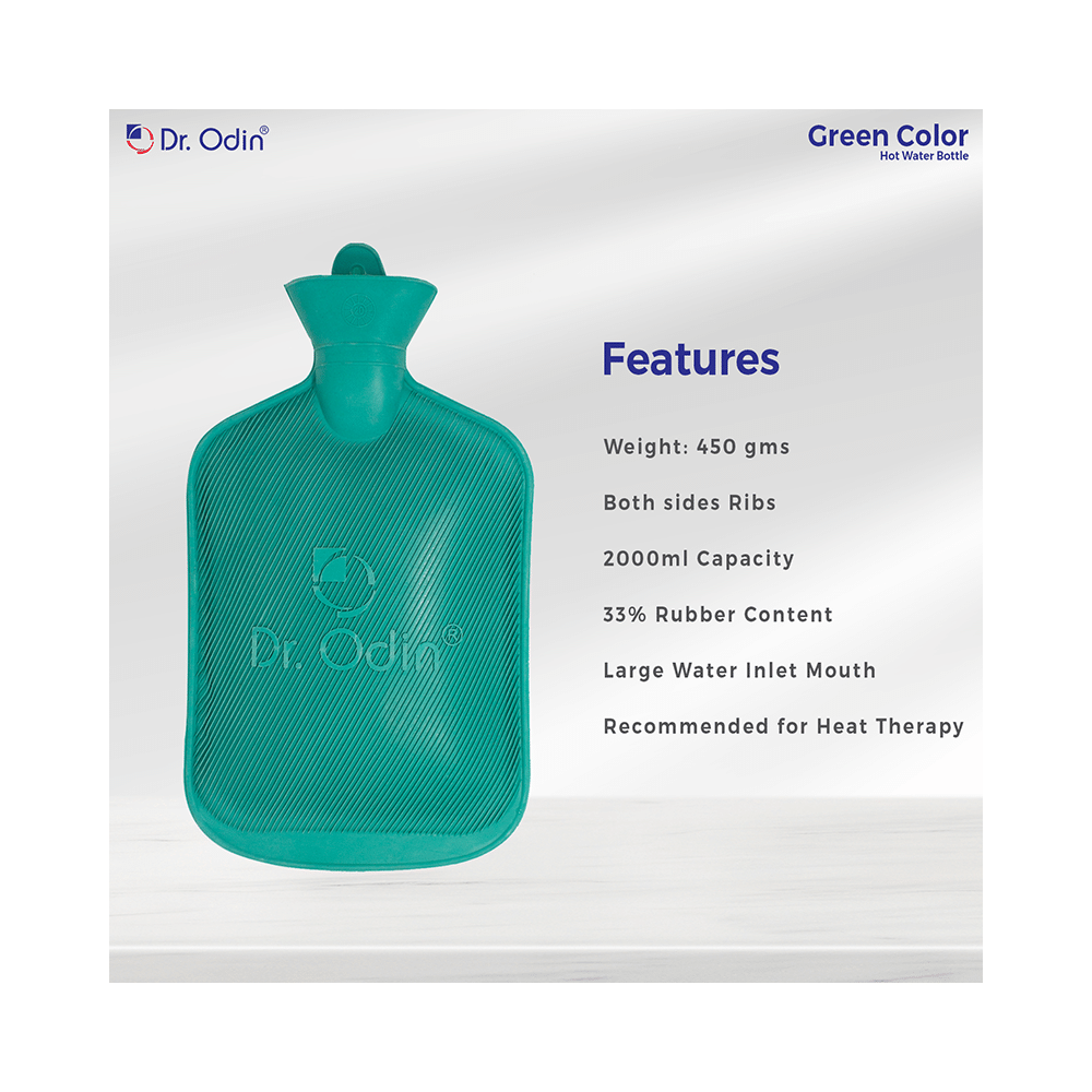 Dr. Odin Hot Water Bag Green - Image 2