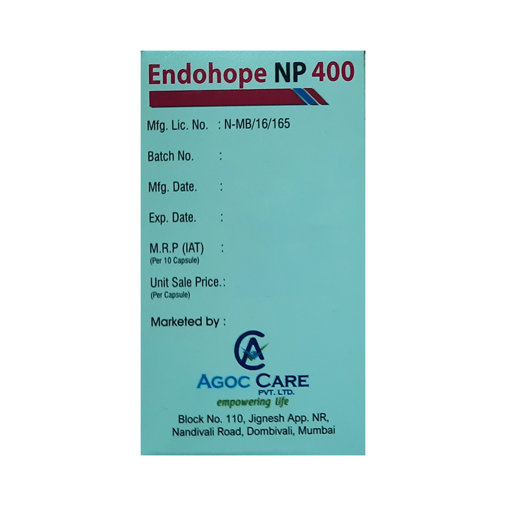 Endohope NP 400 Softgel Capsule - Image 3