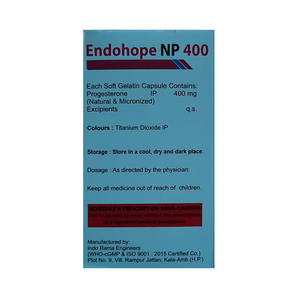 Endohope NP 400 Softgel Capsule - Image 2