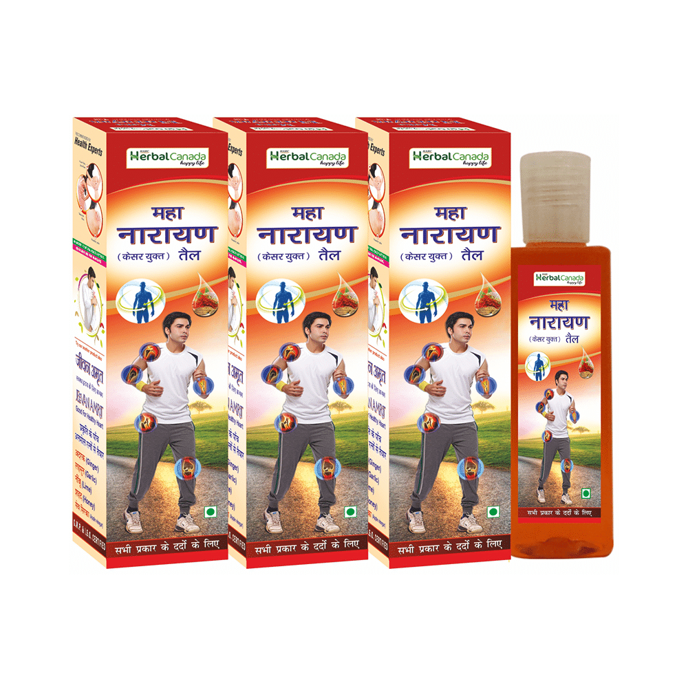 Herbal Canada Maha Narayana Taila (50ml Each) - Image 4