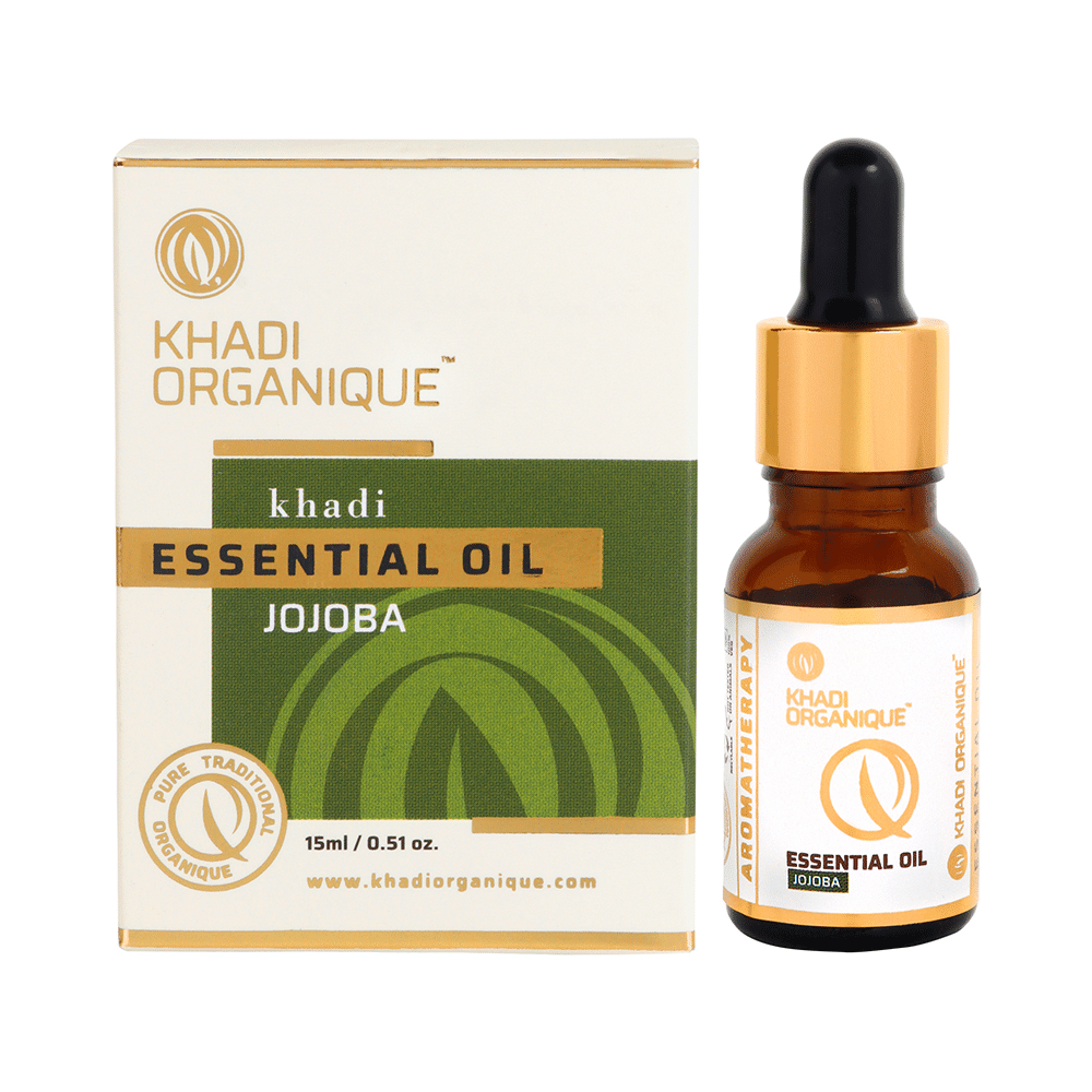 Khadi Organique Jojoba Essential Oil - Image 1