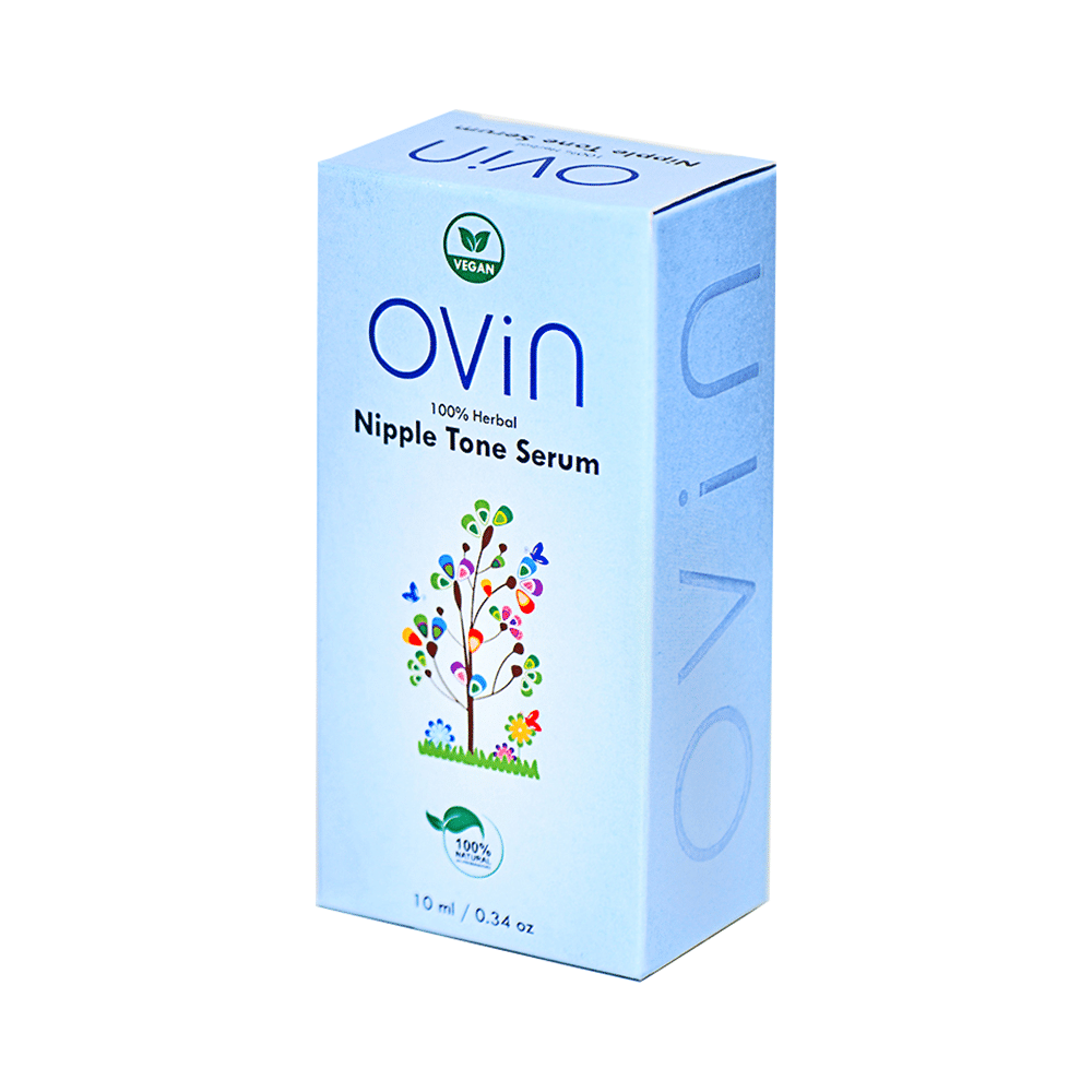Ovin Herbal Nipple Tone Serum Oil for Soothing Dry, Itchy, Chapped & Sore Nipples - Image 1