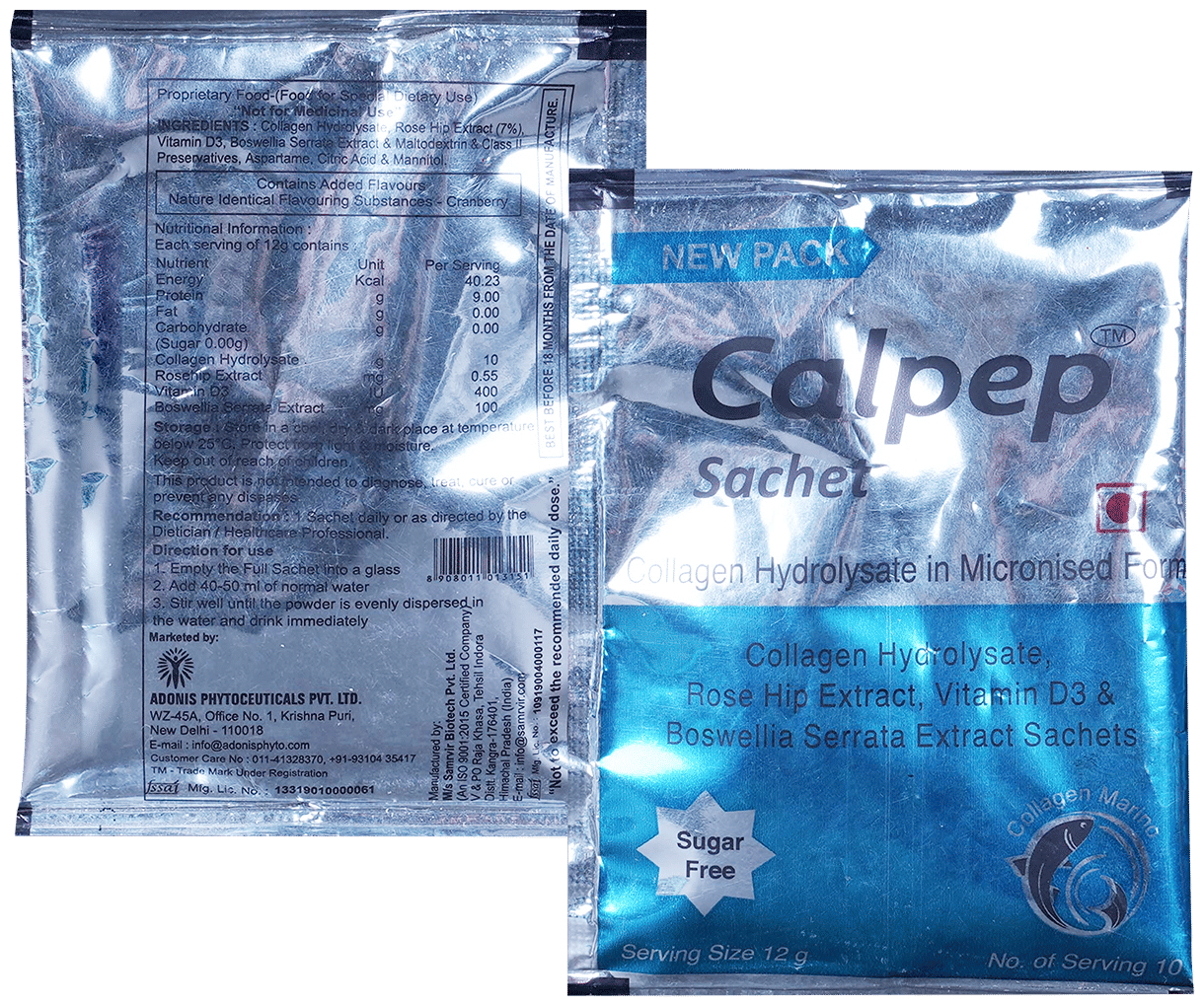 Calpep Granules Sugar Free - Image 1