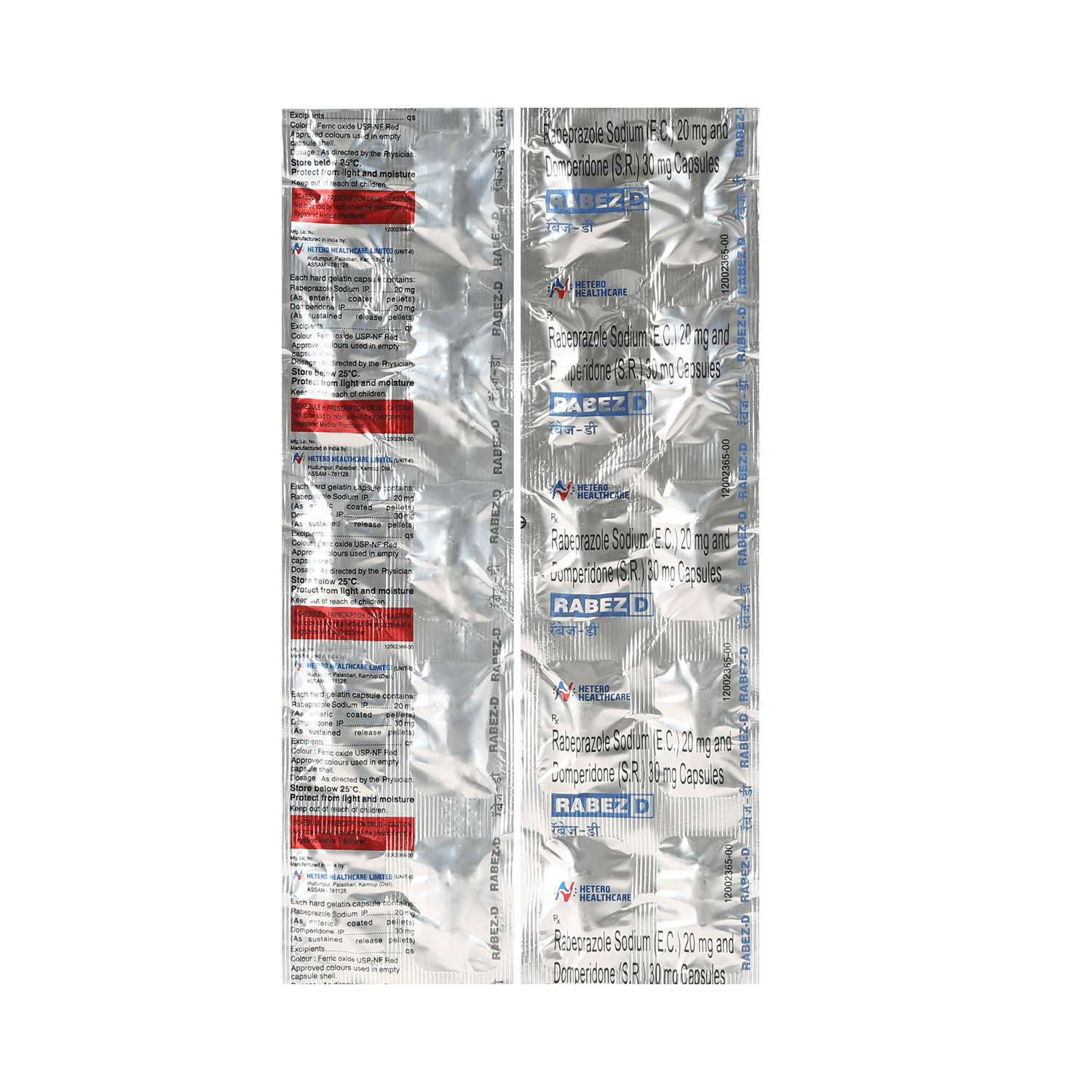 Rabez D 30 mg/20 mg Capsule