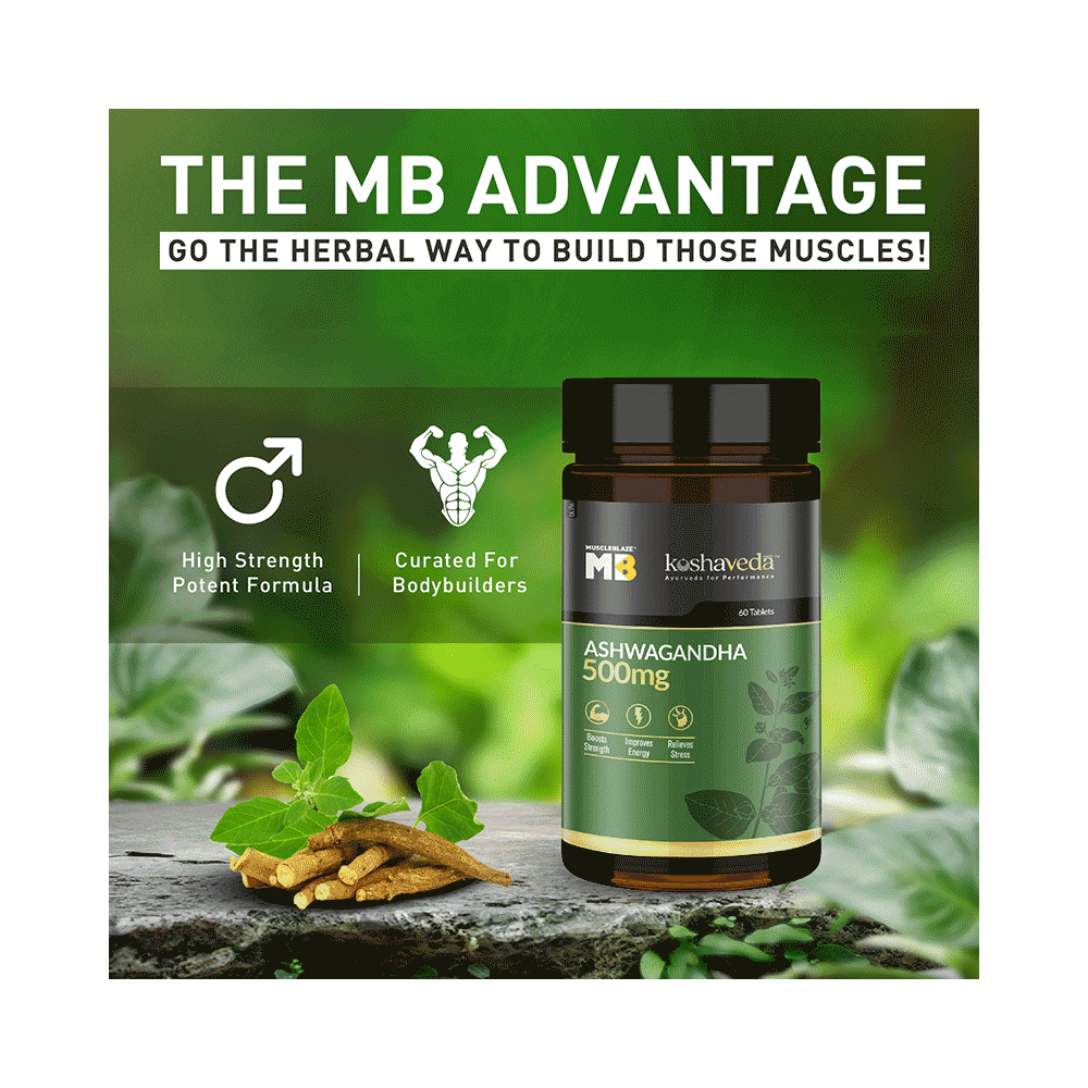 MuscleBlaze MB Combo Pack of Ashwagandha 1000mg Tablet (60) & MB-Vite Multivitamin Tablet (60) - Image 5