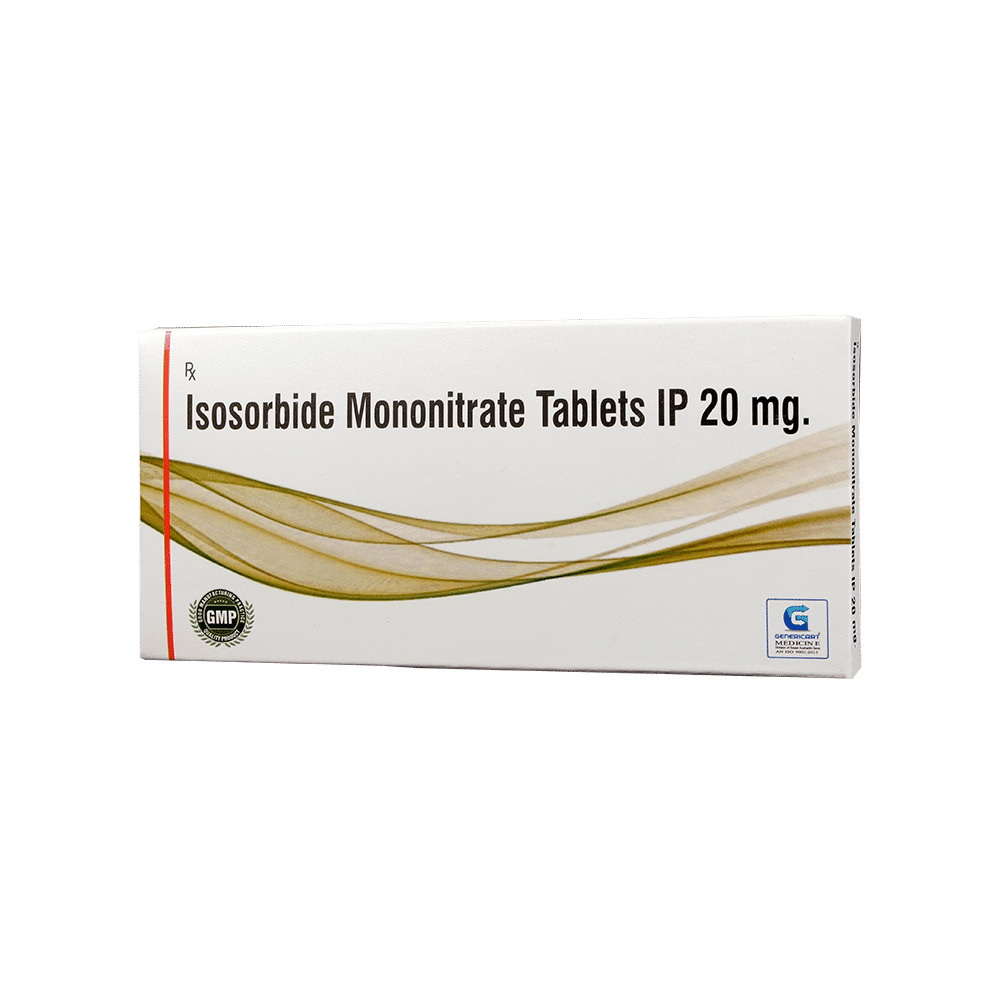Genericart Isosorbide Mononitrate  20mg Tablet - Image 1