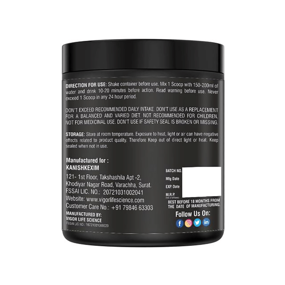 Re Nutri Mass Pre Workout Energy Booster Green Apple - Image 3