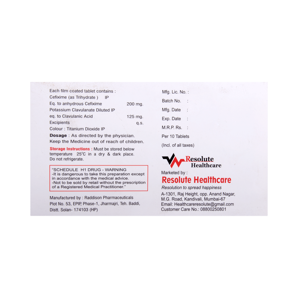 Cefcan-CV Tablet - Image 3