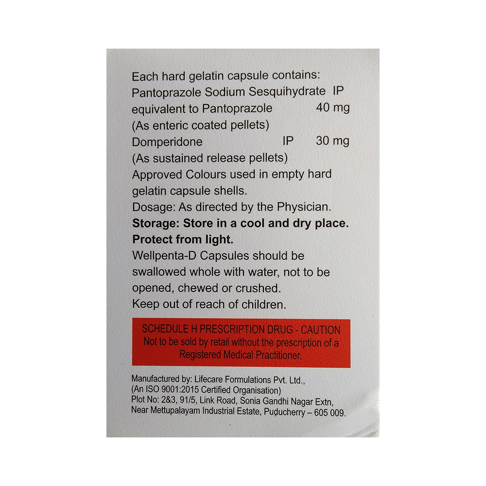 Wellpenta-D Capsule SR - Image 2