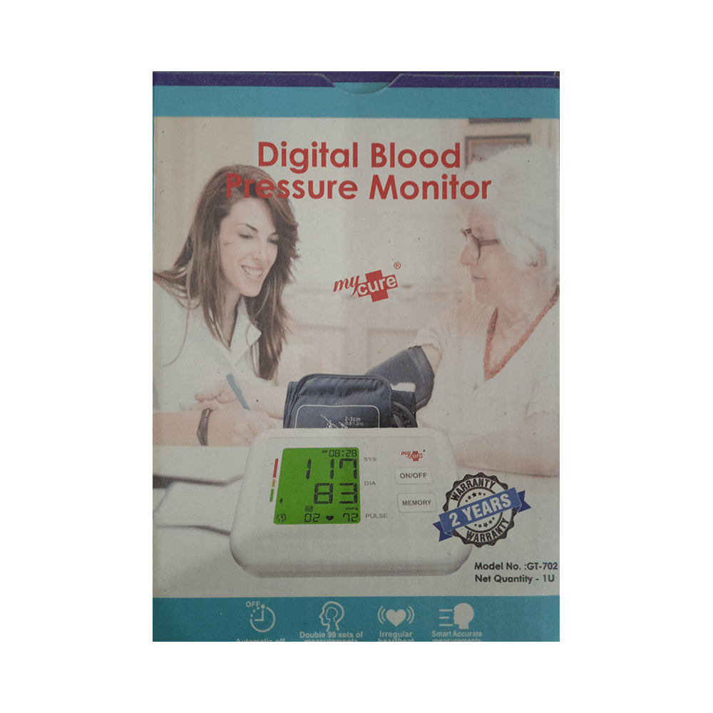 Mycure GT-702 Digital Blood Pressure Monitor - Image 1