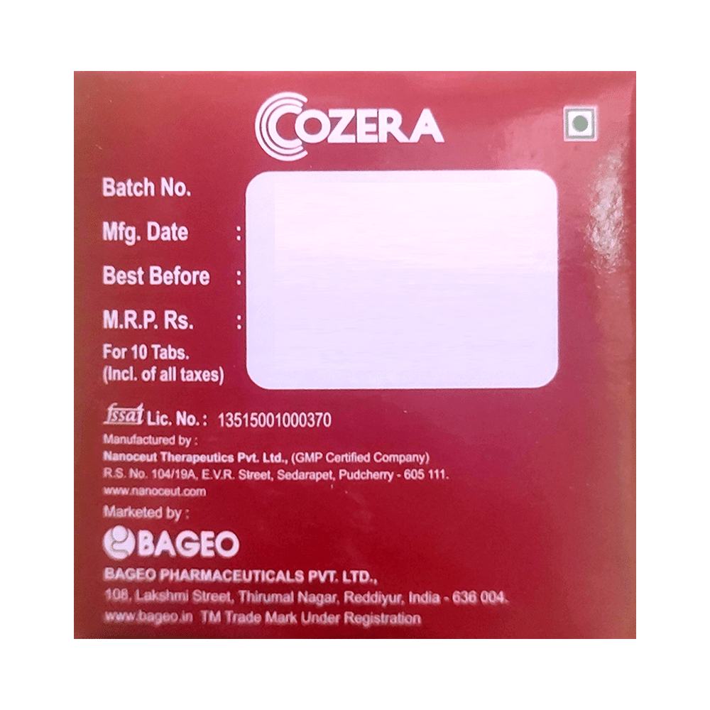 Bageo Cozera Health Supplement Tablet - Image 2