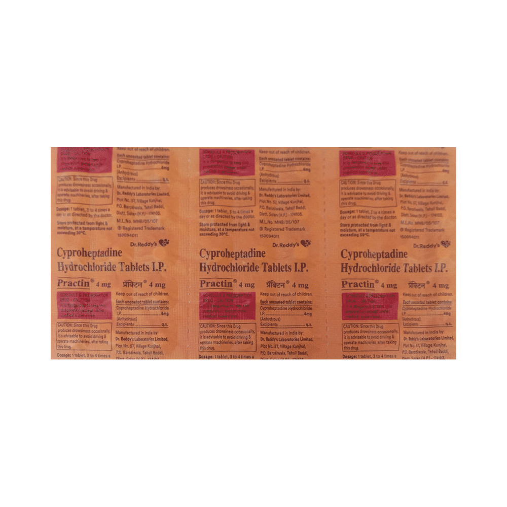 Practin 4mg Tablet