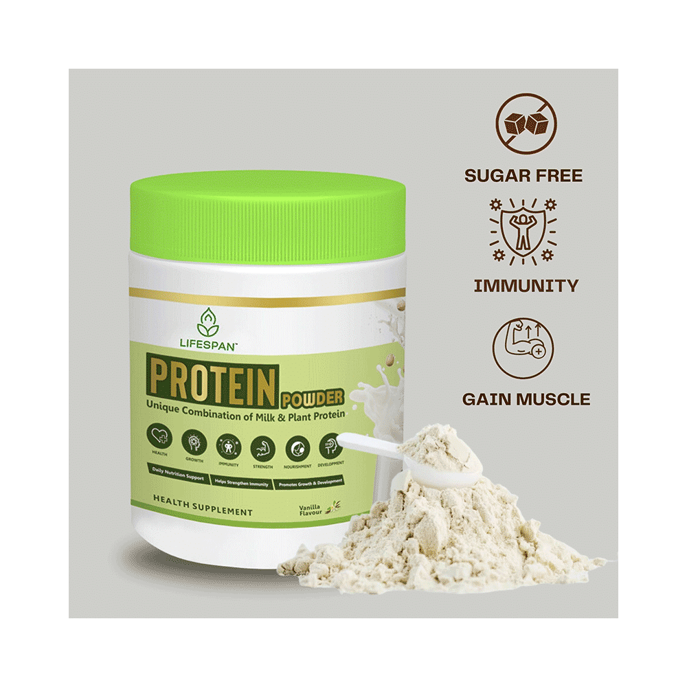 Lifespan Protein Powder | Plant Based Pea|Multivitamin| Vanilla - Image 4