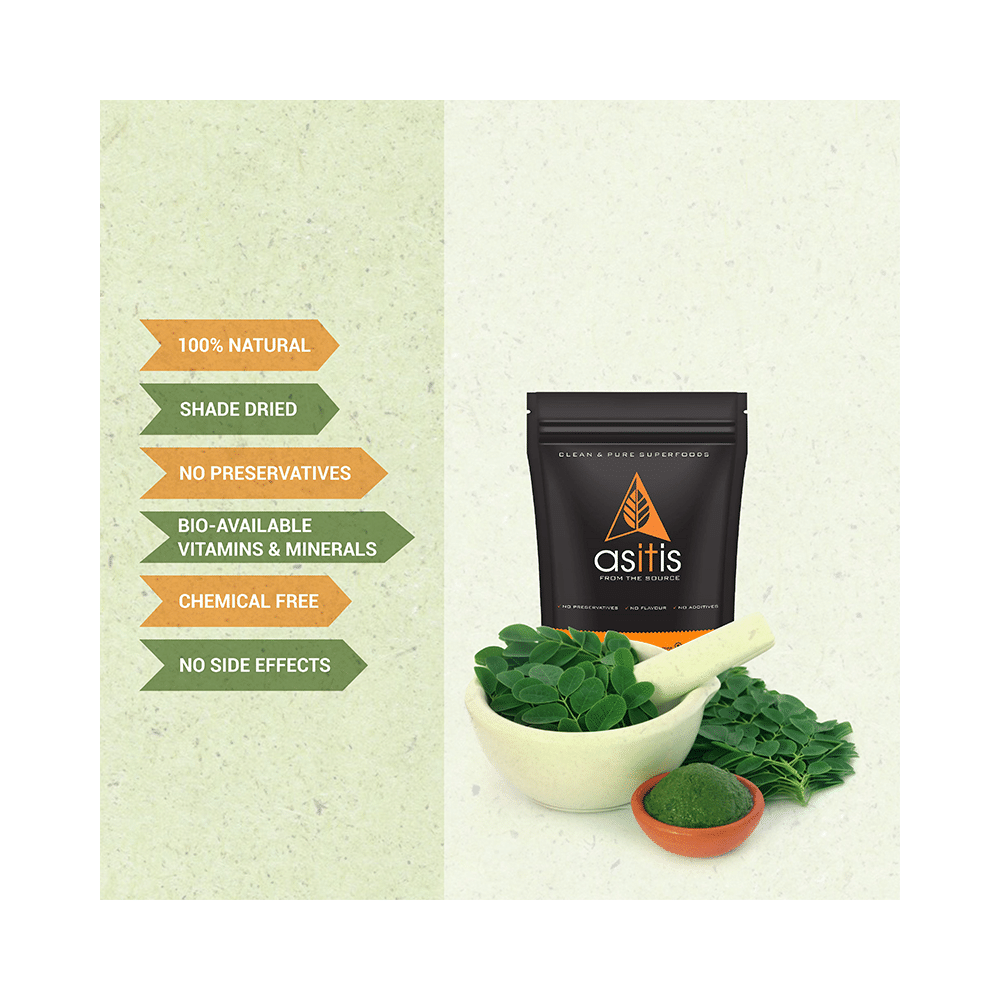 AS-IT-IS Nutrition Organic Moringa Leaves Powder - Image 9