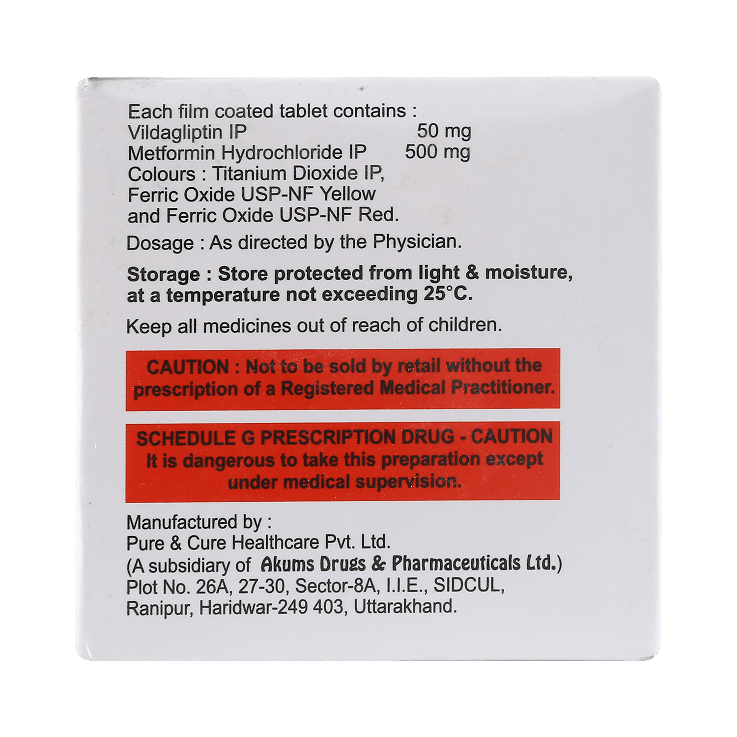 Dpvil M 500mg/50mg Tablet - Image 3