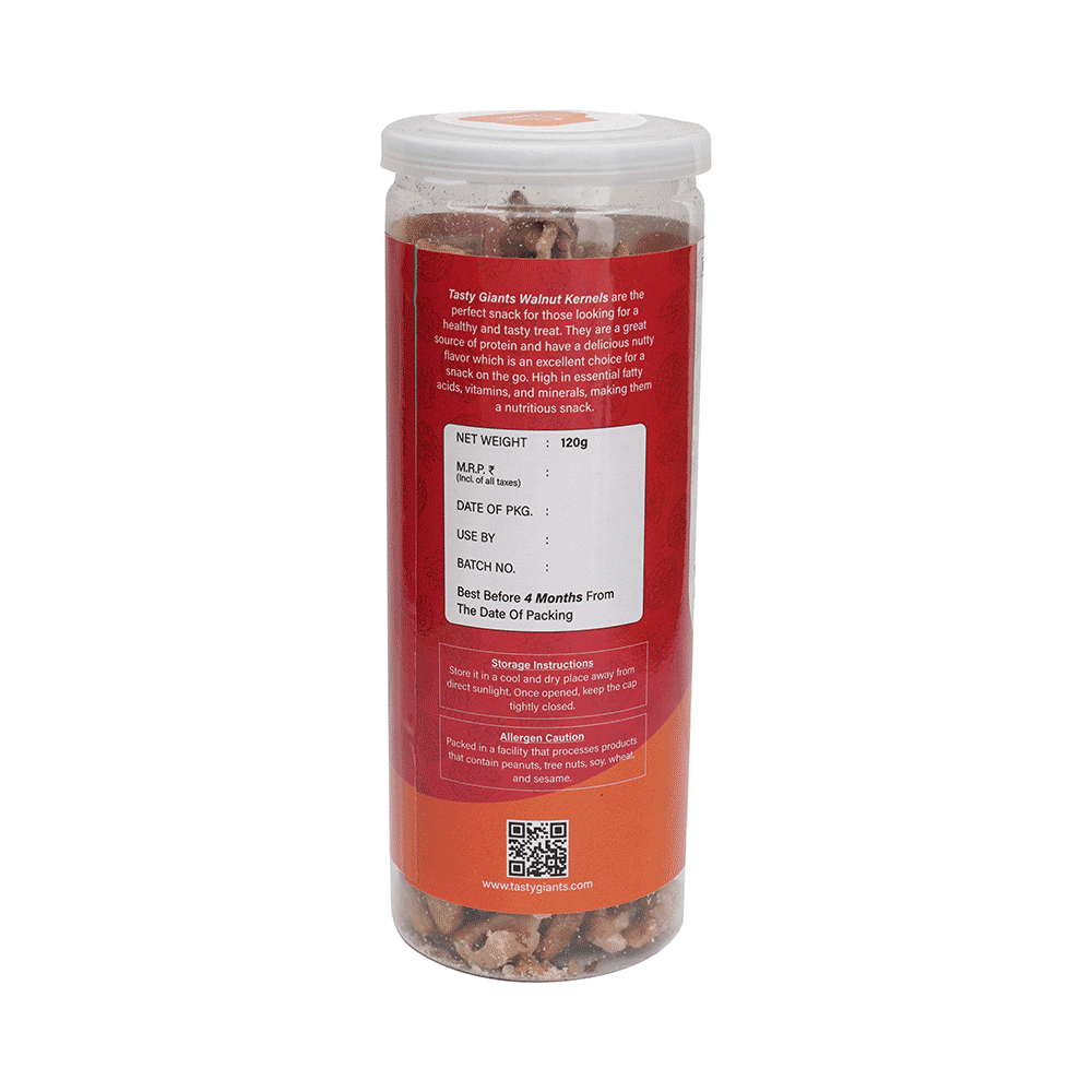 Tasty Giants Walnut Kernels(120gm Each) - Image 2