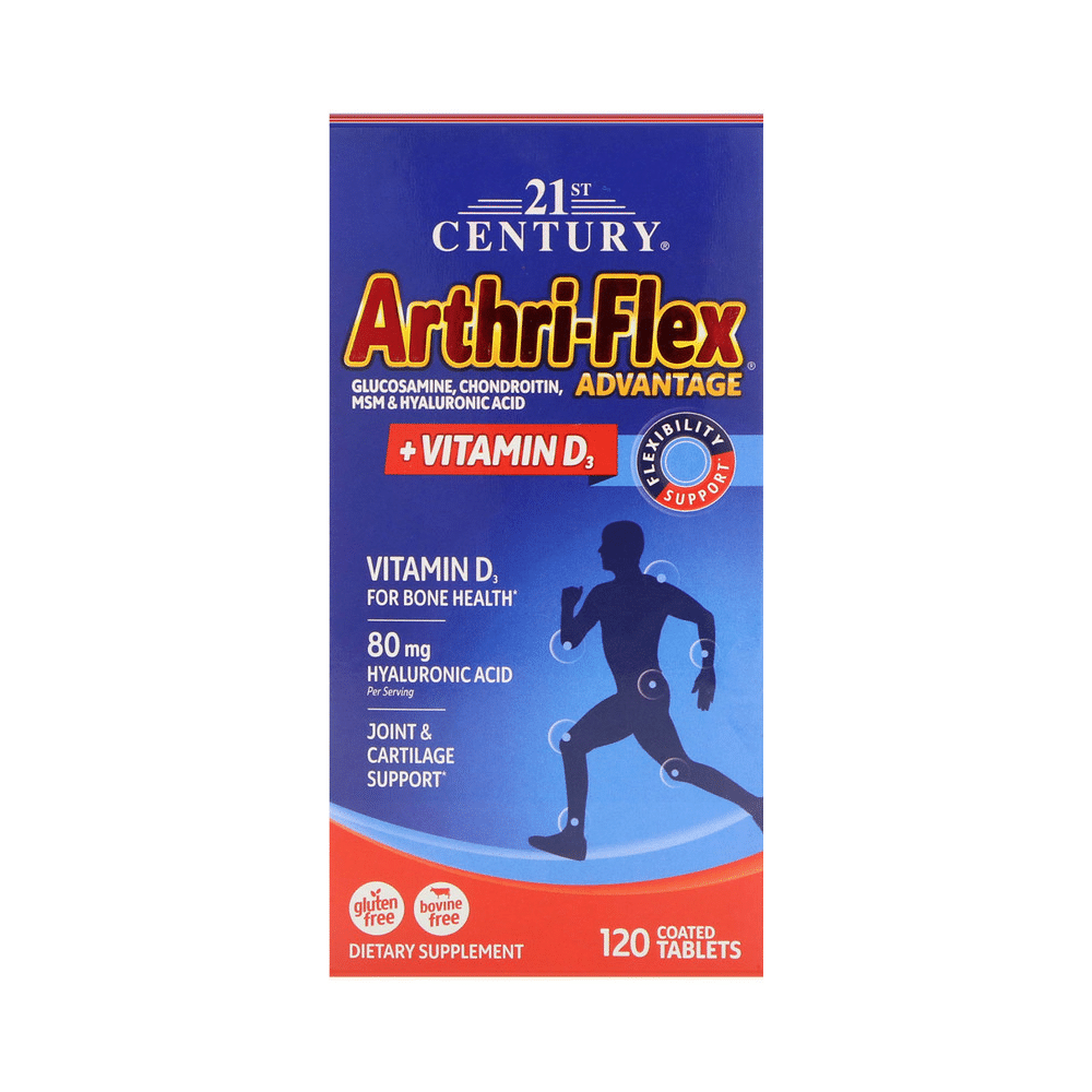 21st Century Arthri-Flex Advantage + Vitamin D3 Coated Tablet - Image 1