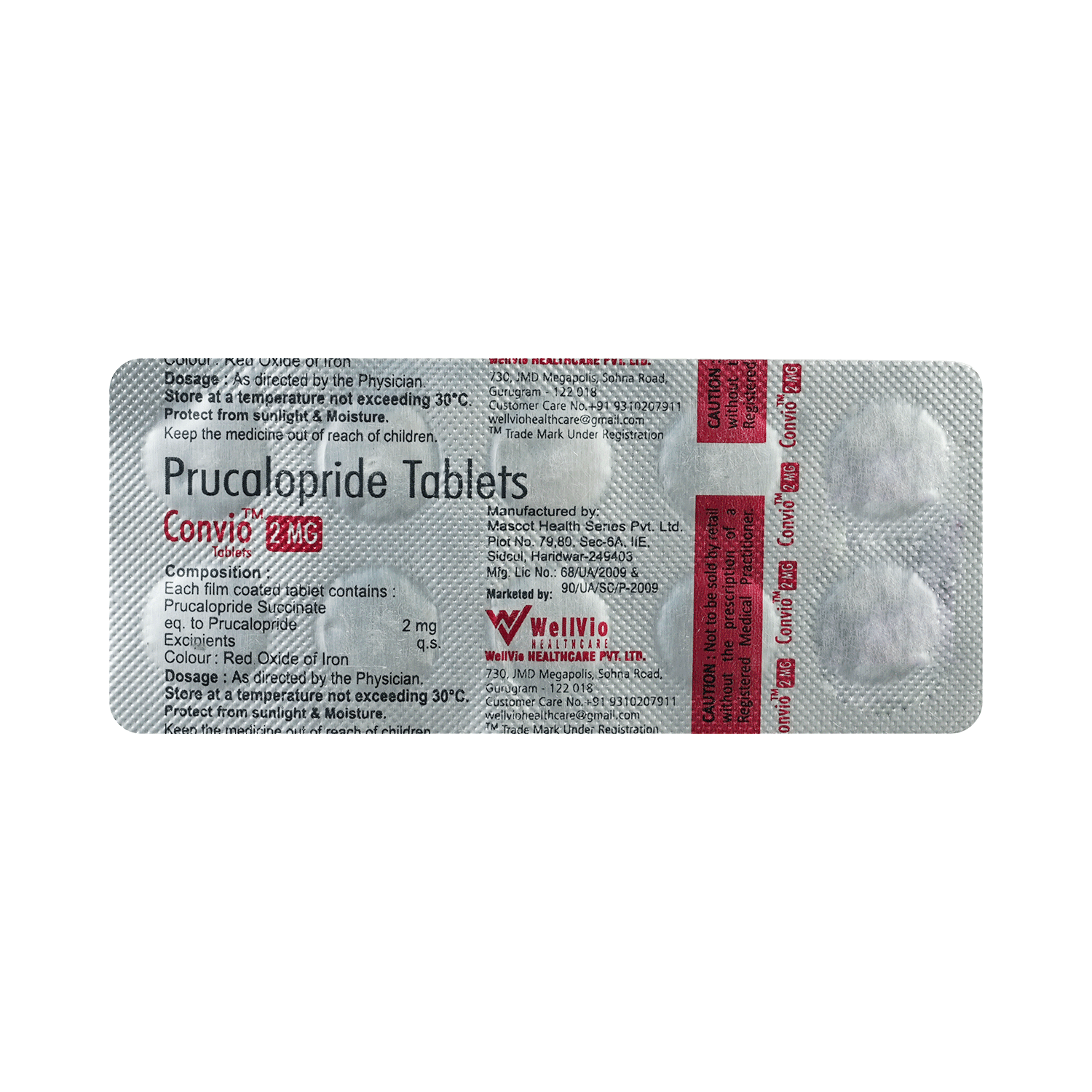 Convio 2mg Tablet - Image 3