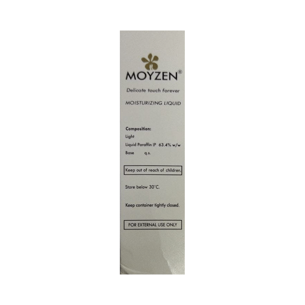 Moyzen Light Liquid Paraffin Moisturising Liquid | Softens & Rehydrates Dry Skin | Fragrance Free - Image 4