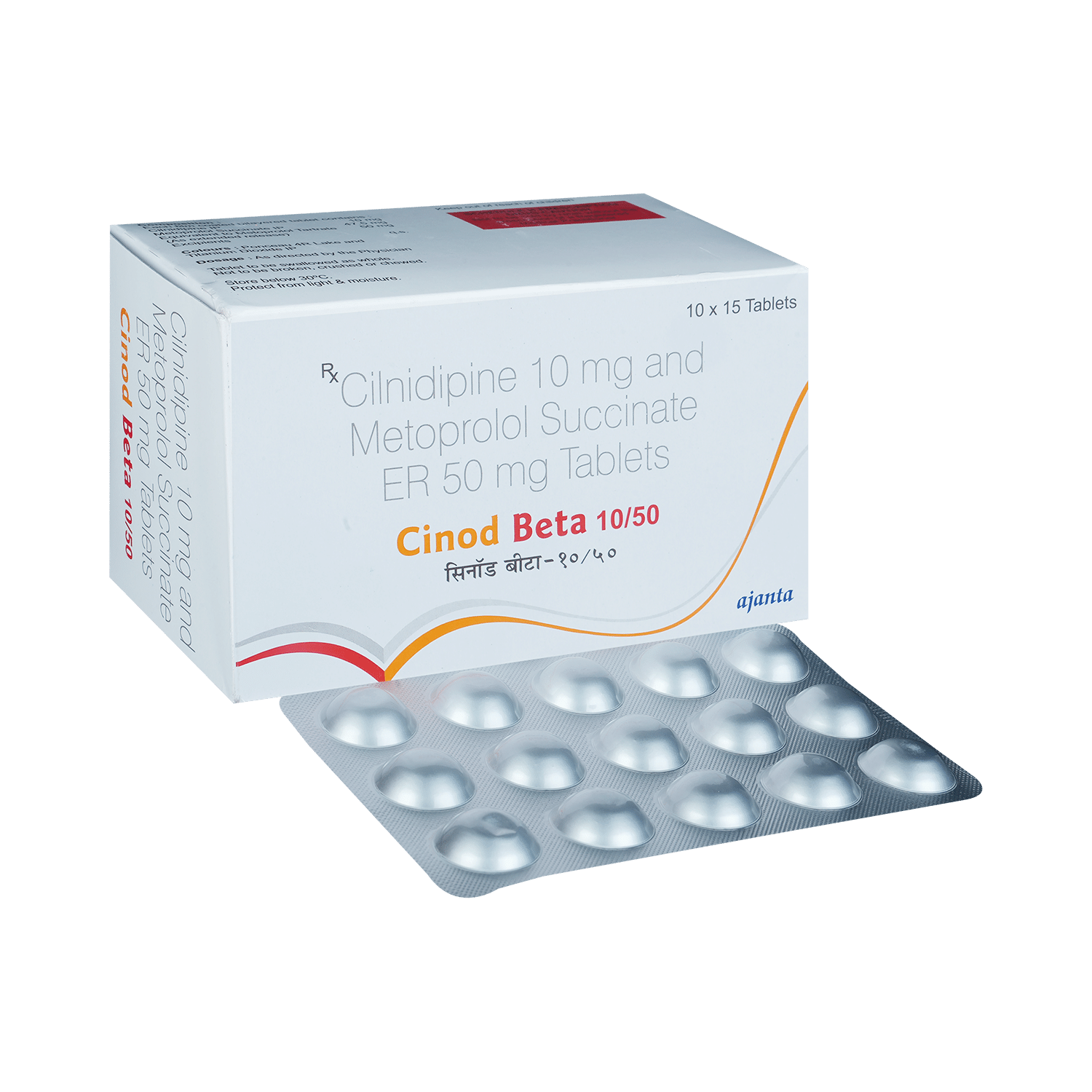 Cinod Beta 10/50 Tablet ER
