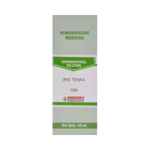 Bakson's Homeopathy Iris Tenax Dilution 10M - Image 1