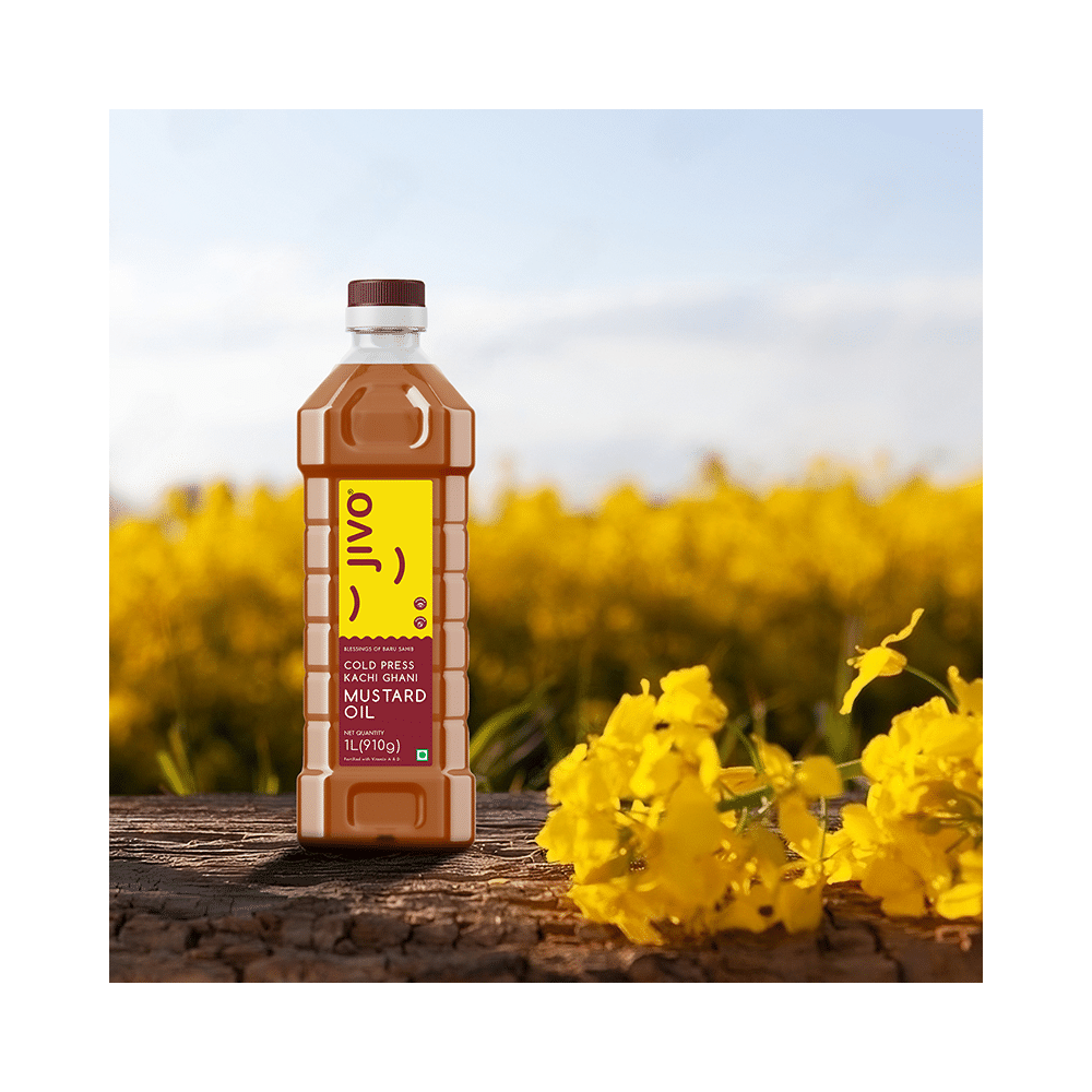 Jivo Cold Pressed Kachi Ghani Mustard Oil - Image 7