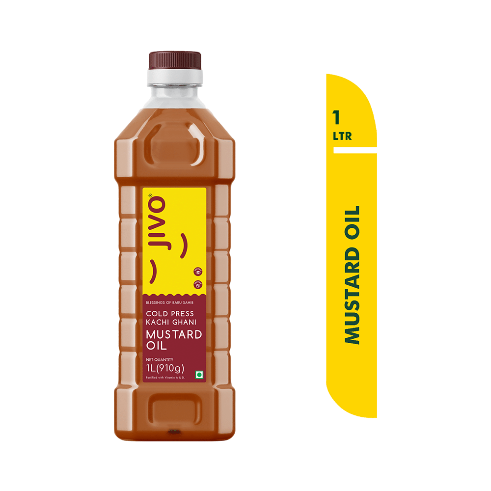 Jivo Cold Pressed Kachi Ghani Mustard Oil - Image 4