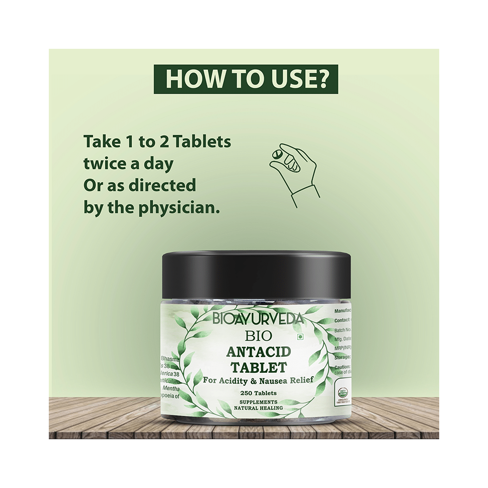 Bioayurveda Bio Antacid Tablet - Image 3